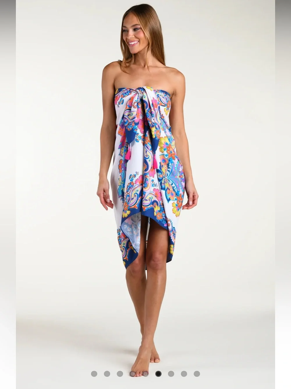 Sunshine 79 sarong pareo - bohemian butterfly high pareo swim coverup